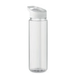 Trinkflasche RPET 650ml Weiß, Seitenansicht