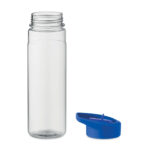 Trinkflasche RPET 650ml Blau, Rückansicht
