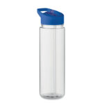 Trinkflasche RPET 650ml Blau, Seitenansicht