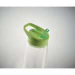 Trinkflasche RPET 650ml Gruen, Detailaufnahme des Materials