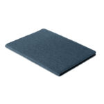 DINA A4 Mappe 300D-RPET Blau als Werbeartikel mit Logodruck
