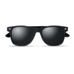 Sonnenbrille mit Bambus Schwarz, Seitenansicht