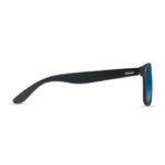 Sonnenbrille mit Bambus Blau von oben