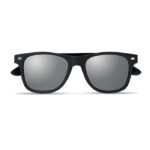 Sonnenbrille mit Bambus Silber, Seitenansicht
