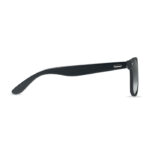 Sonnenbrille mit Bambus Silber von oben