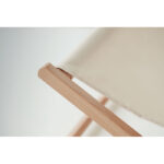 Liegestuhl Holz Braun, Detailaufnahme des Materials