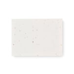 Samenpapier Memoblock, Rückansicht