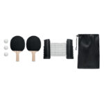Tischtennis-Set, Rückansicht