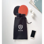 Tischtennis-Set mit markiertem Druckbereich für Ihr Logo