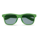 Sonnenbrille RPET Gruen, Seitenansicht