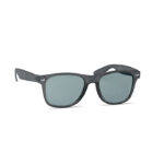 Sonnenbrille RPET Grau als Werbeartikel mit Logodruck