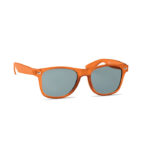 Sonnenbrille RPET Orange als Werbeartikel mit Logodruck