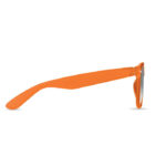 Sonnenbrille RPET Orange, Seitenansicht