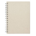 DIN A5 Notizbuch Graspapier als Werbeartikel mit Logodruck