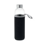 Trinkflasche Glas 750 ml als Werbeartikel mit Logodruck