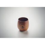 Becher Eichenholz 250 ml, Detailaufnahme des Materials
