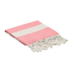 Hamman handdoek 140 gr/m² Rot, Seitenansicht