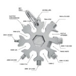Multitool aus Edelstahl von oben