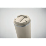 Doppelwandiger Becher 510 ml Braun, Detailaufnahme des Materials