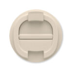 Doppelwandiger Becher 510 ml Braun von oben