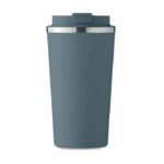Doppelwandiger Becher 510 ml Blau von oben