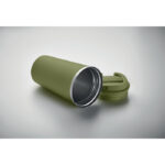 Doppelwandiger Becher 510 ml Gruen, Seitenansicht