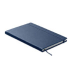 DIN A5 Notizbuch Blau als Werbeartikel mit Logodruck