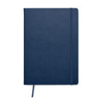 DIN A5 Notizbuch Blau, Seitenansicht