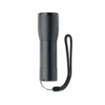 Kleine LED-Taschenlampe Alu, Rückansicht