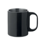 Doppelwandiger Becher 300 ml Schwarz als Werbeartikel mit Logodruck