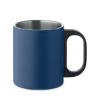Doppelwandiger Becher 300 ml Blau als Werbeartikel mit Logodruck