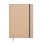 DIN A5 Notizbuch Blau, Seitenansicht