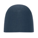 Unisex-Beanie Baumwolle Blau als Werbeartikel mit Logodruck