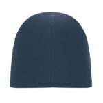Unisex-Beanie Baumwolle Blau, Seitenansicht