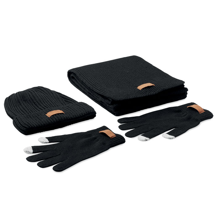 Winter-Accessoires RPET Winter-Accessoires RPET als Werbeartikel mit Logodruck