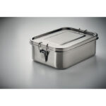 Lunchbox Edelstahl, Detailaufnahme des Materials