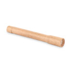 COB Taschenlampe aus Holz als Werbeartikel mit Logodruck