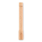 COB Taschenlampe aus Holz, Seitenansicht