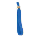 Armband RPET-Polyester Blau als Werbeartikel mit Logodruck