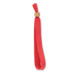 Armband RPET-Polyester Rot als Werbeartikel mit Logodruck