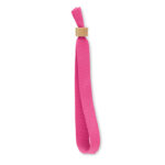 Armband RPET-Polyester Rosa als Werbeartikel mit Logodruck