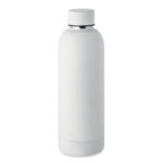 Trinkflasche Edelstahl 500 ml Weiß als Werbeartikel mit Logodruck