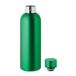 Trinkflasche Edelstahl 500 ml Gruen, Seitenansicht