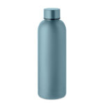 Trinkflasche Edelstahl 500 ml Blau als Werbeartikel mit Logodruck