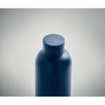 Trinkflasche Edelstahl 500 ml Blau, Detailaufnahme des Materials