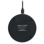 Induktive Ladestation Schwarz von oben