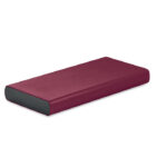 Powerbank 10000 mAh Rot, Seitenansicht