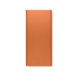 Powerbank 10000 mAh Orange, Seitenansicht