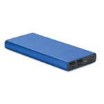 Powerbank 10000 mAh Blau als Werbeartikel mit Logodruck