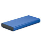 Powerbank 10000 mAh Blau, Seitenansicht